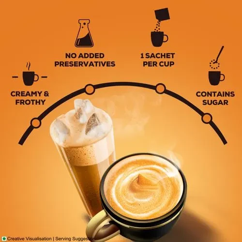 Sunbean   Beaten Caffe Powder - Creamy & Frothy Coffee In An Instant, 120 g (10 Sachets x 12 g each)-9.webp